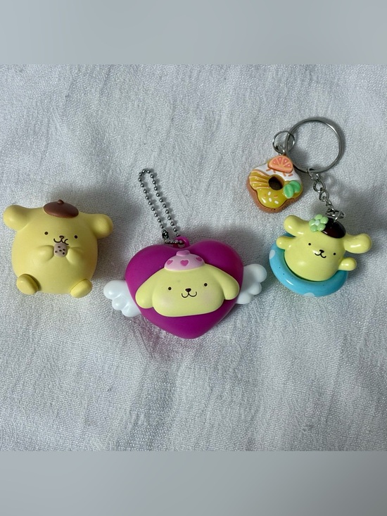Sanrio Accessories - Pompompurin Trinket Lot
